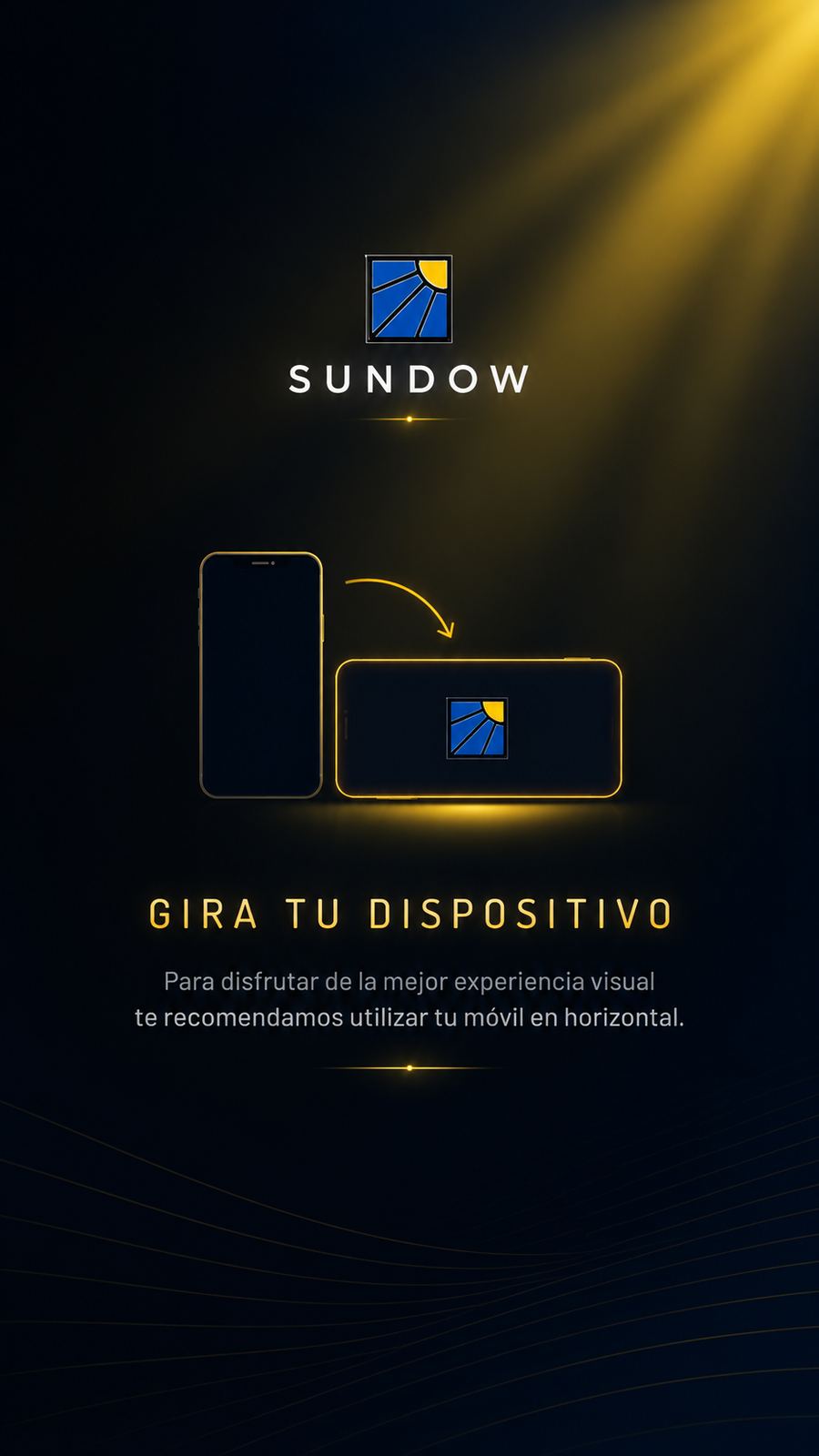 Gira tu dispositivo. Para disfrutar de la mejor experiencia visual, te recomendamos utilizar tu móvil en horizontal.